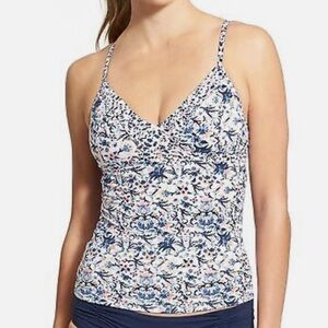 Athleta Barbados Tankini Top, Multi Print